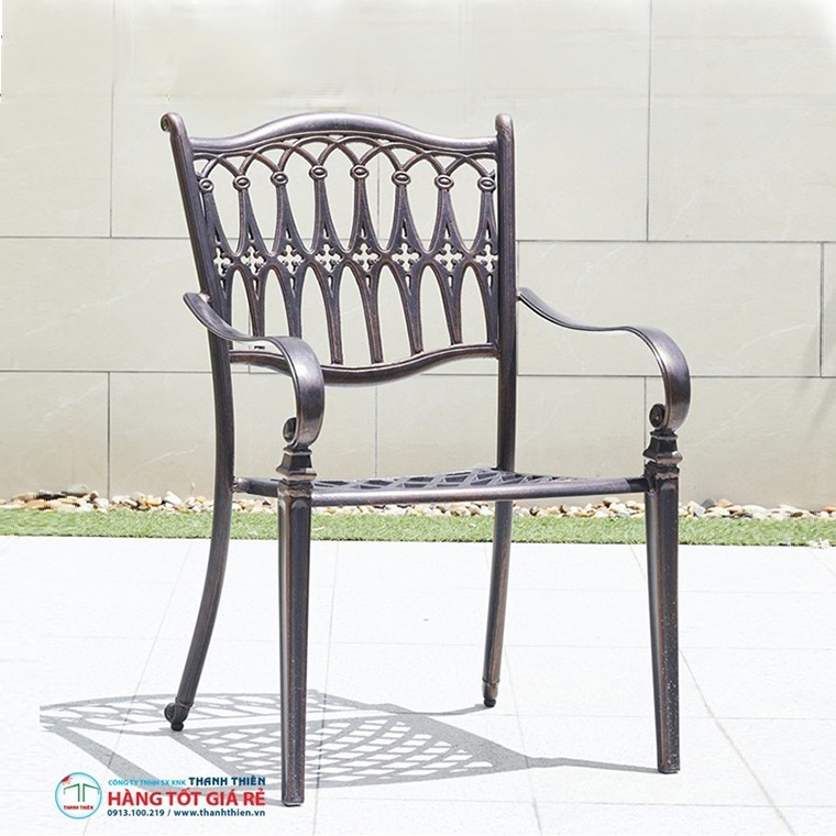 Ghế nhôm đúc ngoài trời GN 077+