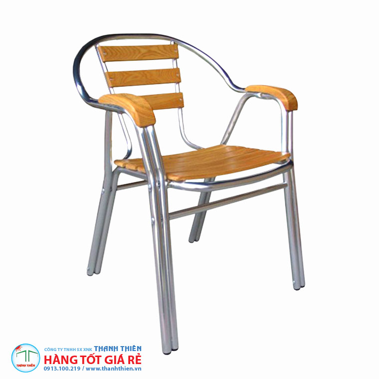Kiểu dáng ghế nhôm cafe GCP 024