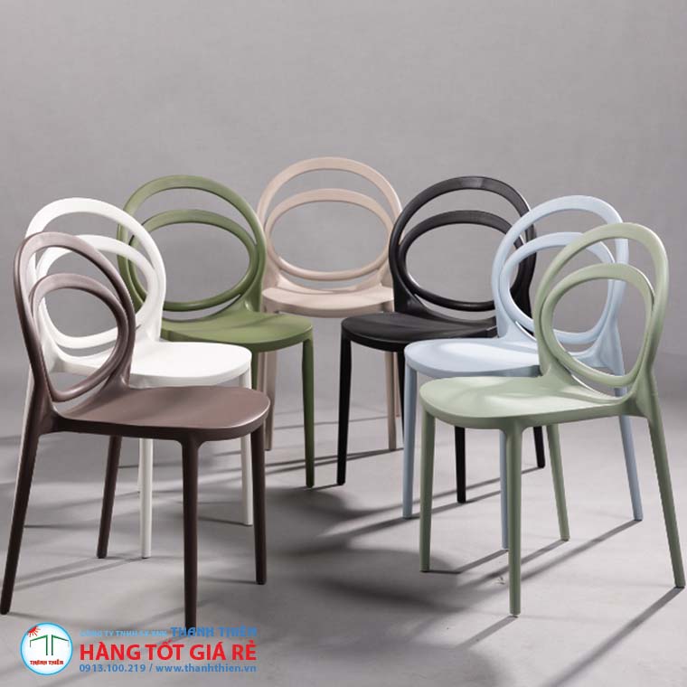 Ghế cafe nhựa Thanh Thiên giá rẻ