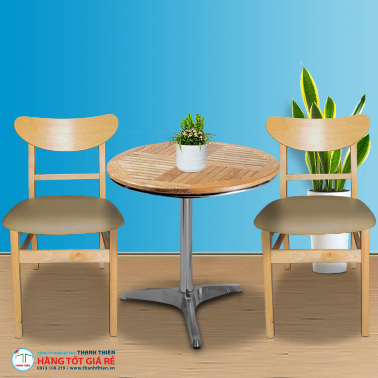  Ghế gỗ cafe Mango GCP 1385