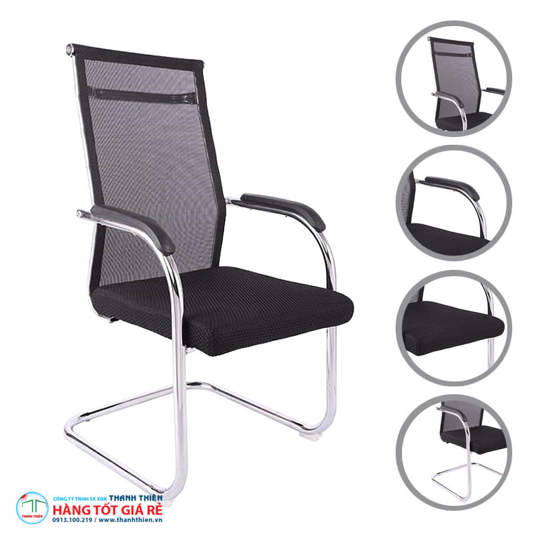 Đặc điểm cấu tạo ghế lưới văn phòng lưng cao GVP 026-3A