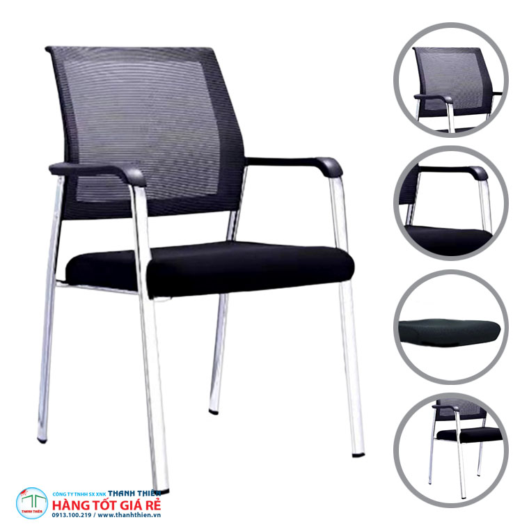 Cấu trúc ghế lưới phòng họp GVP 1251