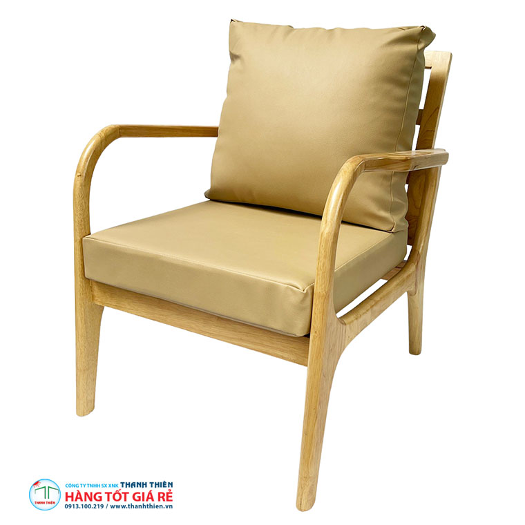 Ghế sofa gỗ nệm GSF 012