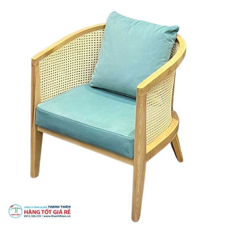 Sofa gỗ tựa mây GSF 055