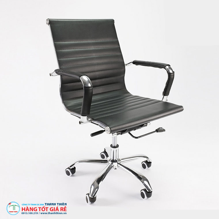 Ghế văn phòng lưng thấp GVP 1202