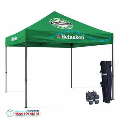 Lều xếp di động Quảng Cáo Heniken